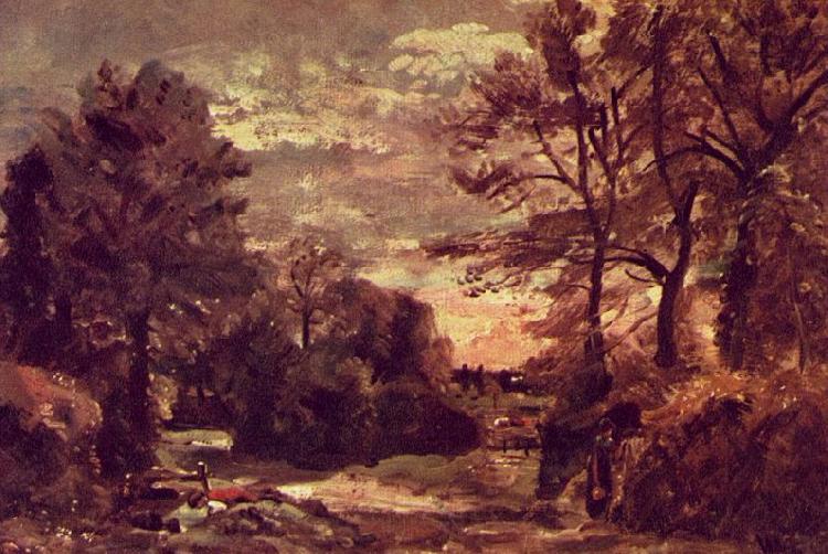 John Constable Landweg Spain oil painting art
